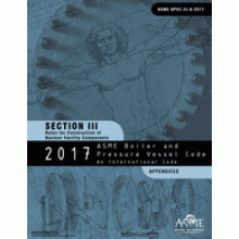 ASME BPVC-III APP: 2017 Section III-Rules for Construction of Nuclear Facility Components-Division 1-Appendices